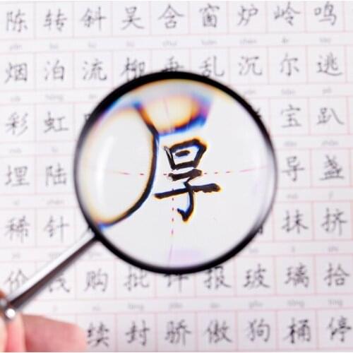 35 Tims 60mm Metal Pocket Handheld Magnifier 35X Lupa for Reading Glasses Jewelry Loupe Children Toys Magnifying Glass