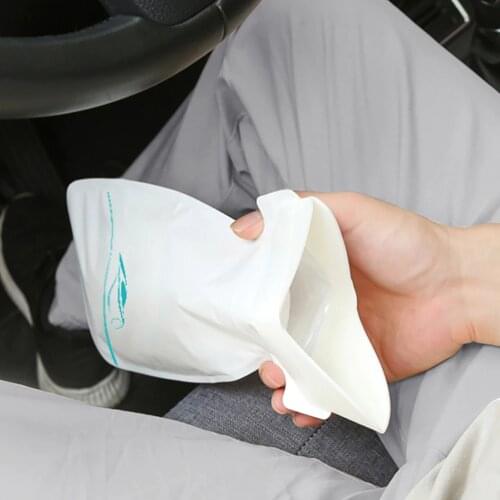 4pcs 750ml Car Portable Urine Bag Outdoor Mini Toilet For Travel Camp Hiking Potty For Women Men Children