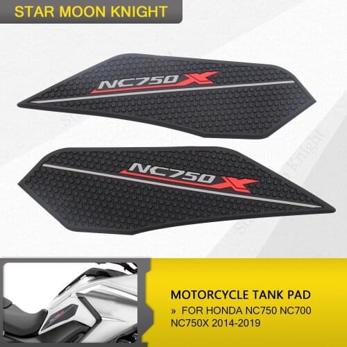 Motorcycle Accessories 3D Fiber Sticker Sets Tank Decal Protector Pad Set For HONDA NC750X NC 750X NC700 2014-2019 2018 2017 16