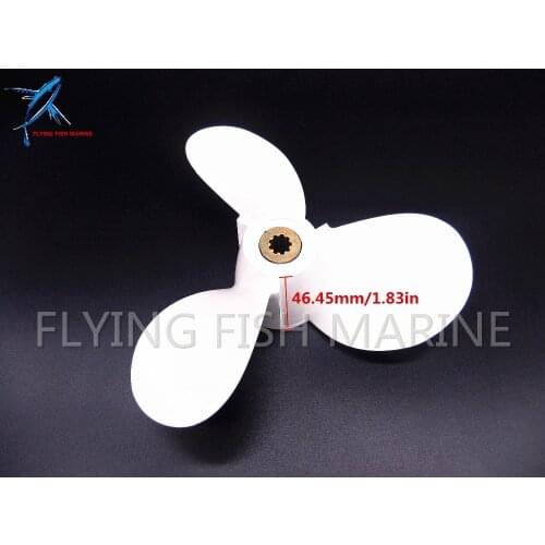 Aluminum propeller 7 1/2 x 8 -BA for Yamaha 4hp 5hp 6hp 4A 4M 5M 5C F4 F6L F6S F6C F5A Outboard Motors 6E0-45941-01-00