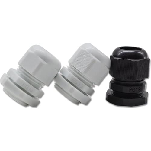 Free ship 100pc high quality Nylon plastic Waterproof connector for cable Gland Connector IP68