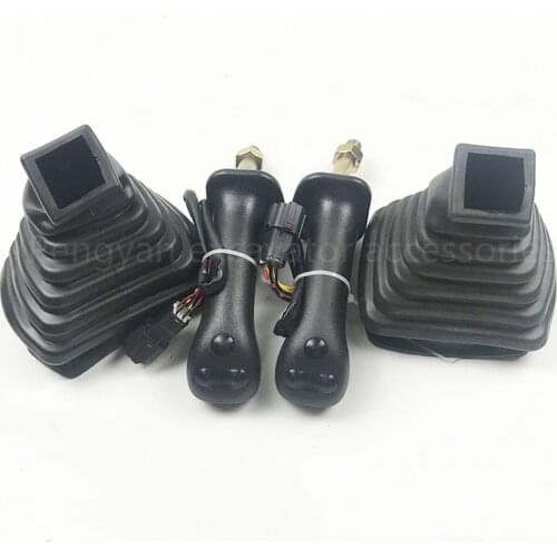 Free shipping Excavator parts for Doosan Daewoo DH215/225/300-9 DX60/260/380 joystick handle rubber dust cover