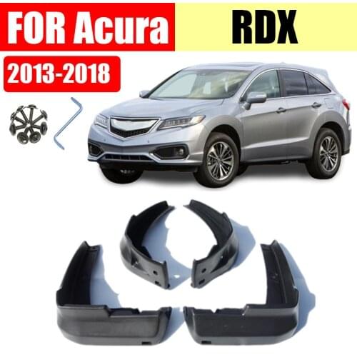 Mud flaps For Acura RDX 2013-2018 Mudguards Fender RDX Mud flap splash Guard Fenders Car accessories Front Rear 4 pcs
