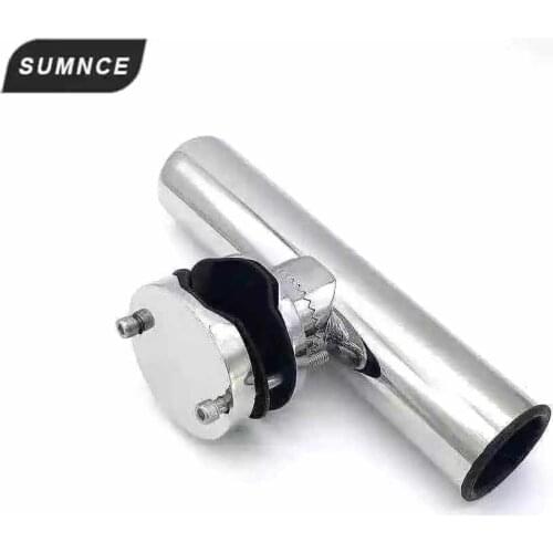 316 Stainless Steel Fishing Rod Holder Marine Hardware Suitable for 32-53mm Tube