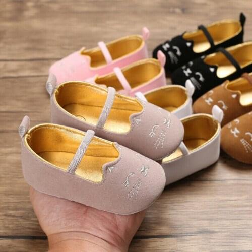 New Toddler Infant Newborn Baby Girls Sneakers Bow Non-slip Crib Bow Shoes Soft Sole Party Prewalkers Cute Shoes 0-18M