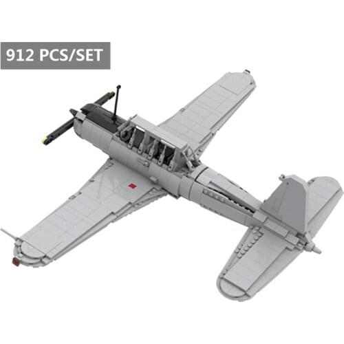 Space Shuttle Plane Bricks MOC-39574 Buildmoc BT-13A Aircrafts Fighter Model Building Blocks DIY Toys For Kids Children Gifts