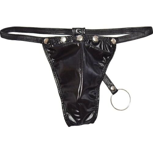 Male Underwear Mens Underpants Sexy Underwear Men Sexy Breathable Low Waist Jockstrap Thong Mens Exotic Horny Rivet Briefs