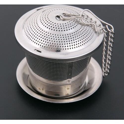 Stainless Steel Tea Strainer Seasoning Herb Spices Ball Strainer Infusor Mesh Tool Tea Infuser Filter Mesh Tea Ball