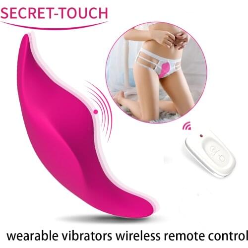 Wearable Vibrators Wireless Remote Control 16 Vibration Mode Vagina Stimulator Vibrator Intimate Goods Panties Toys for Adult
