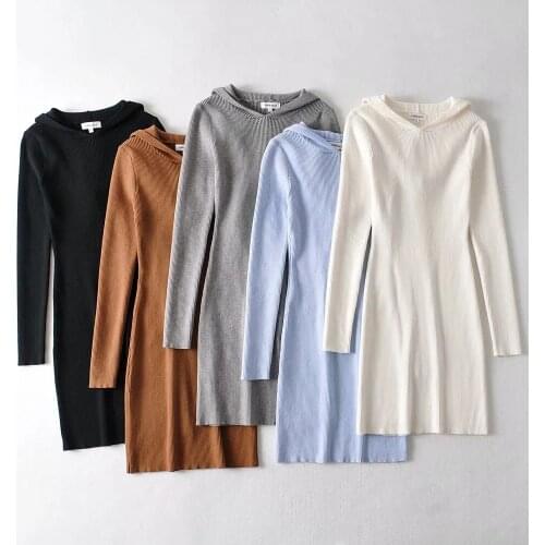 Модные трикотажные платья Peonfly China At AliExpress