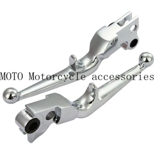 Motorcycle Brake Clutch Levers For Harley XL Sportster 883 1200 1996-2002 2003 Softail 1996-2010 Motorcycle Levers Chrome Black
