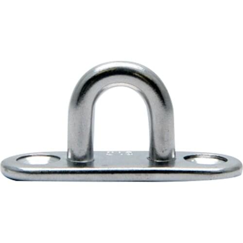 Stainless Steel U Shaped Hook Base Ceiling Wall Hanger RV Camper Organizer Accessories For Ceiling Fan Leisure Sofa Punching Bag