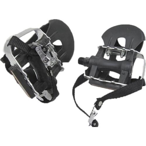 Bicycle Pedal Pedal Pedal Dog Mouth Semi-aluminum Alloy Pedal Dead Flying Bicycle Pedal