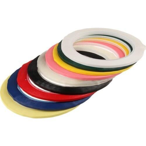 66m Multicolor Width 3mm 5S Waterproof Desktop Positioning Tapes No Trace Whiteboard Warning Line Drawing Marking Grid Tape