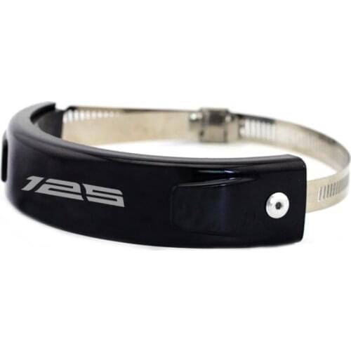 For Kawasaki Z125 125 Silencer Exhaust Protector Can Cover Round Oval Motorcycle Diameter 100MM-140MM Protect 2017 2018 logo