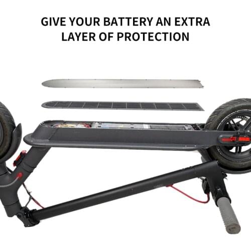 Electric Scooter Battery Bottom Cover For Xiaomi M365 Chassis Shield Protect Part Stainless Steel Plate Skid for Xiaomi M365 Pro