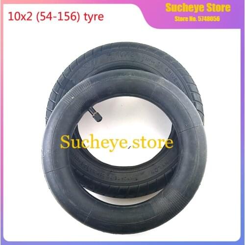 10 Inch Electric Scooter Tire for Xiaomi Mijia M365 Tyre 10x2 Inflation Wheel Tyre Inner Tube 10x2 (54-156) Pneumatic Tyre