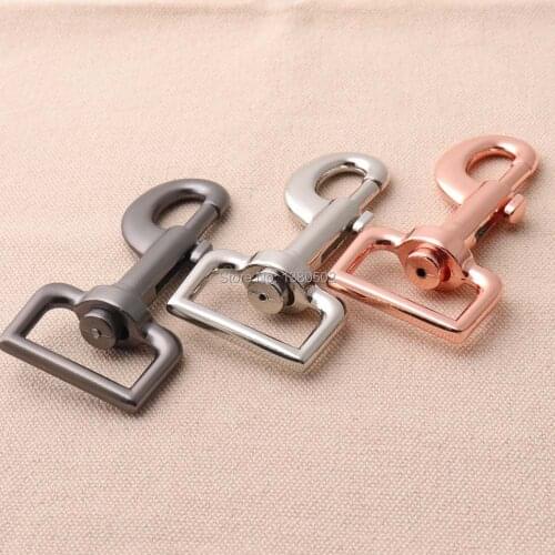 2pcs/lot metal large 80mm Snap Hooks Spring Clips Swivel Hooks Key Chain