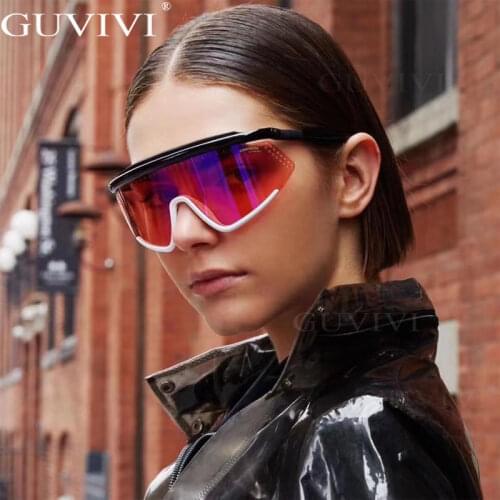 2021 New Outdoor Sports Glasses Womens Oversized Windproof Sunglasses Mens Fashion Big Frame Driving Glasses Eyewear UV400