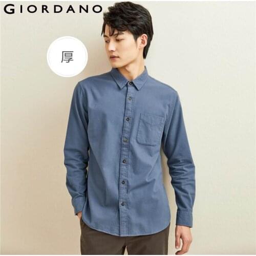 Мужские фланелевые рубашки Giordano China At AliExpress