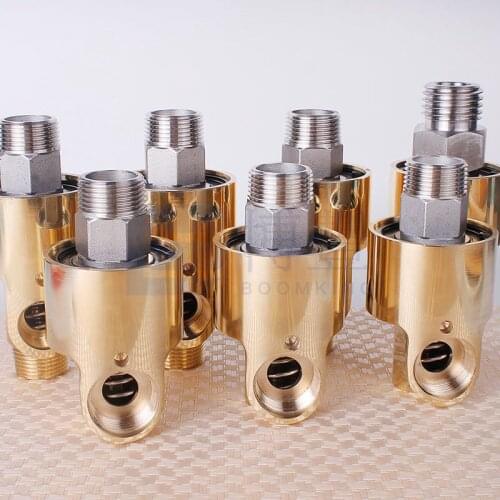 HD20/HD25 high-speed joint,Brass swivel HD type rotary joint single channel hydraulic swivel join, Good quality