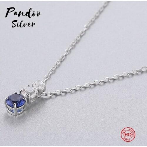 Fashion Charm Pure 925 Silver Original 1:1 Copy, Simple Electronic Keyboard Clavicle Chain Necklace Female Luxury Jewelry Gifts
