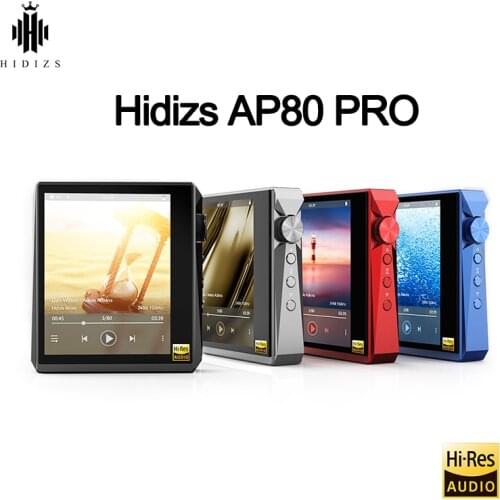 MP3 Players Hidizs AP80 PRO Dual ESS9218P Bluetooth Portable Music USB DAC Hi-Res Audio DSD64/128 Apt-X/LDAC FM Step Counter