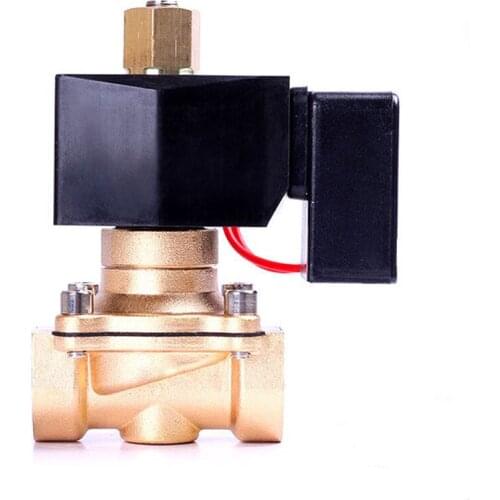3/4" Normally Open Brass 24 Hours Non Hot Energy-saving Solenoid Valve 24V 12V 220V 110V