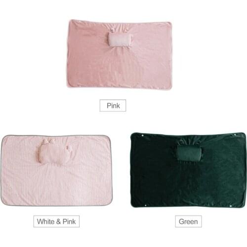 Electric Heated Shawl Constant Temperature Soft Warm Heated Throw Blanket Flannel Blanket Winter Fast Heating Wrap Washable USB