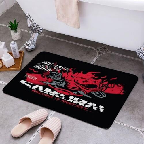 We Have a City To Burn 3D Print Doormats Rectangle Non-Slip DoorMat Bedroom Kitchen Entrance Print Door rugs Dropshipping