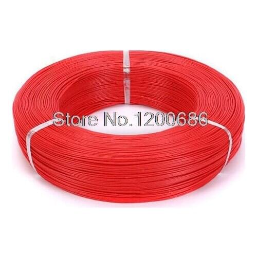 UL 1007 22AWG red 10 meters UL1007 Electronic Wire 22awg OD1.6mm PVC Electronic Wire Electronic Cable UL Certification