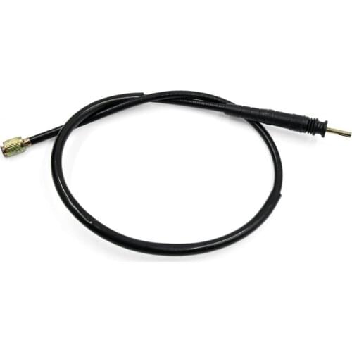 Uxcell 82cm Length Black Rubber Coated Motorcycle Speedometer Cable for CG125