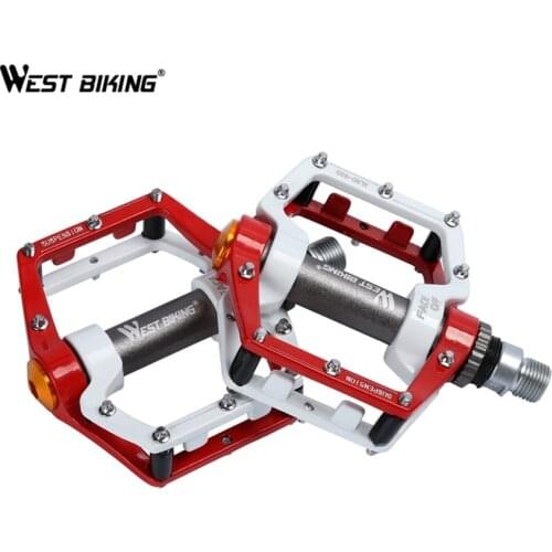 Bicycle Pedals Ultra-light Alloy MTB Road Bike Pedals Anti-slip Magnet Design Cycling Pedals Standard Universally Bike Pedals