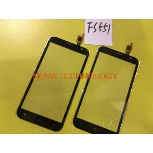 Wyieno FS 551 Sensor Phone Replacement Parts For Fly Nimbus 4 FS551 Touch Screen Digitizer Glass Panel