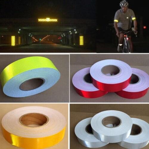 5CM*3M Reflective Safety Warning Conspicuity Tape Film Sticker