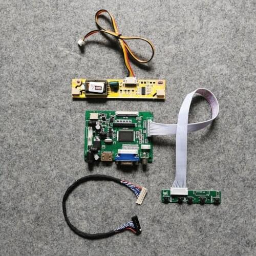 DIY kit display controller drive board 800*600 2-CCFL VGA 2AV 20 Pin LVDS LCD monitor Fit LTA104S1/G104SN02/G121SN01 screen