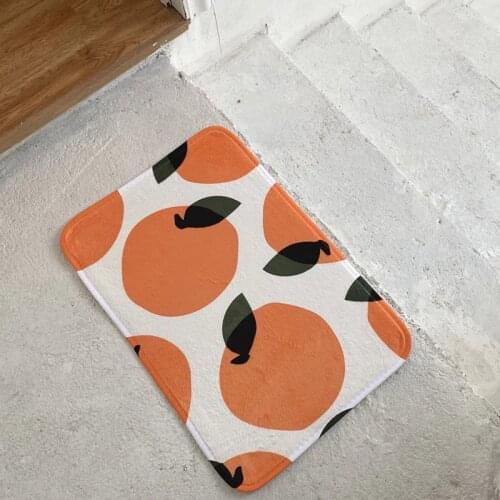 Ins Korean Style Carpet Home Soft Furnishing All-match Decoration Fresh Door Mat Water Absorption Home Non-slip Rug Vloerkleed
