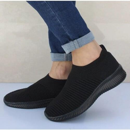 Women Shoes 2021 New Sneakers Women Fashion Socks Shoes Summer Breathable Stretch Gym Casual Shoes