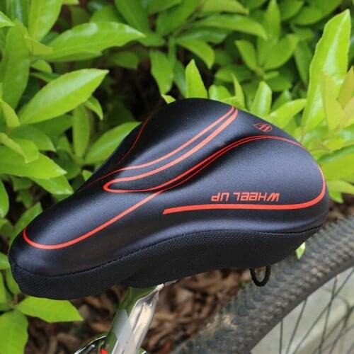 Thick Silicon Gel MTB Bicycle Saddle Cover Comfortable Cycling Saddle Cushion