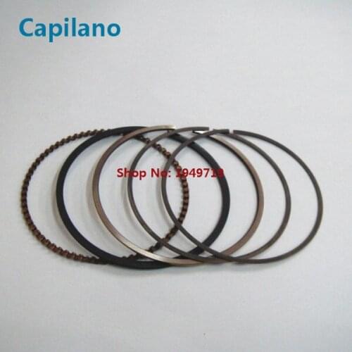 Motorcycle piston ring CB200 for Zone Zongshen 200cc CB 200 engine cylinder spare parts 63mm diameter
