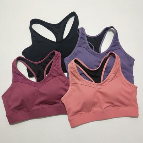 Plus Size Sports Bra Shock Proof Gathering High-Intensity Yoga Underwear Fitness Sporty Woman Fitness Top Sexy Pitted Bra