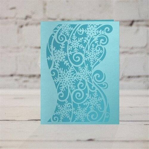 Snowflake Cutting Metal Decorative Scrapbooking Steel Craft Die Cut and Stamps Embossing Card Stencil