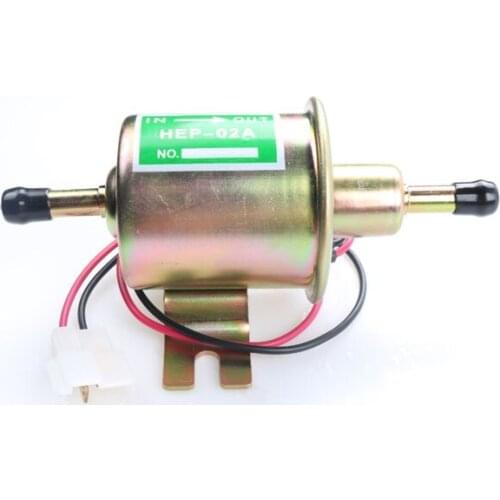 Universal Diesel Petrol Gasoline Electric Fuel Pump HEP-02A Low Pressure 12V HEP02A