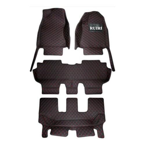 High quality mats! Custom special car floor mats for Right Hand Drive Dodge Journey 7 seats 2018-2009 durable waterproof carpets