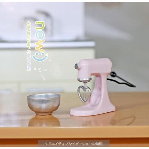 1/6 Scale Dollhouse Miniature Food Candy Color Mini Blender for ob11 BJD blyth barbies Doll house Kitchen Furniture Accessories
