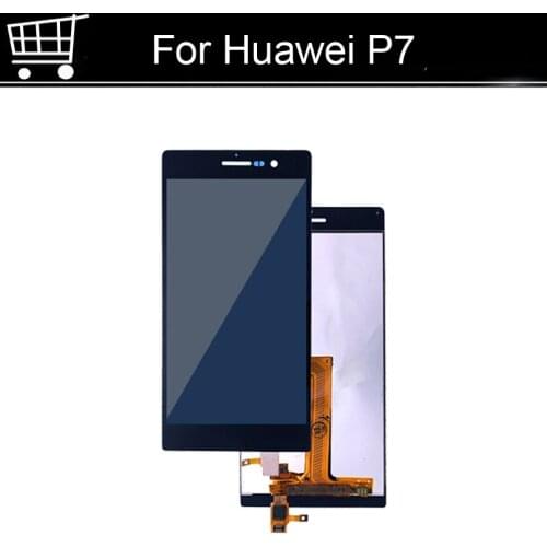 100% Tested Well For Huawei P7 LCD Screen 100% Original LCD Display +Touch Screen Assembly Replacement For Huawei P 7 Parst