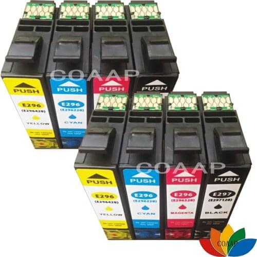 8 Compatible 29XL T2971 T2962 T2963 T2964 Ink Cartridges for Epson XP231 XP431 XP241 Printer