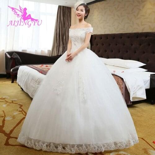 AIJINGYU long party for woman wedding dress lot bridal dresses 2021 WU282