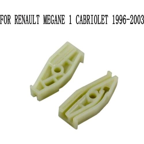 CAR WINDOW REGULATOR COMPLETE PLASTIC CLIP SET FOR RENAULT MEGANE I 1 CABRIOLET WINDOW REGULATOR REPAIR KIT REAR LEFT 1996-2003