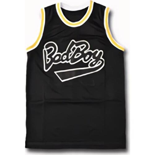 BadBoy #72 Smalls Basketball Jersey Movie Jersey 90S Hip Hop Clothing Party S-XXXL Black